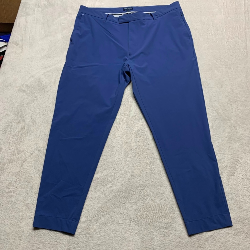 Peter Millar Crown Crafted Performance Golf Pants Men's Blue‎ 40x28 Stretch Fit
